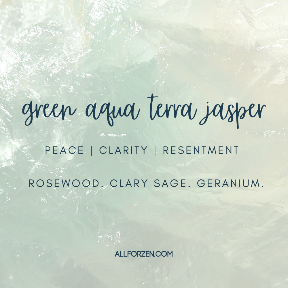 GREEN AQUA TERRA JASPER